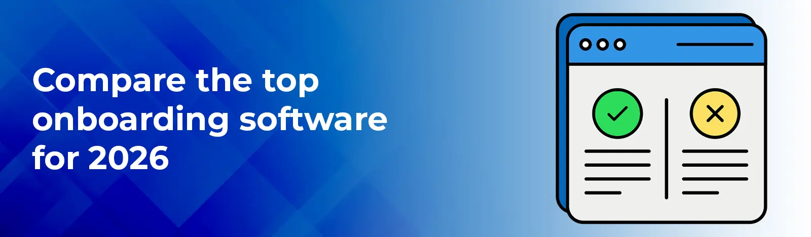 Compare the top onboarding software for 2026