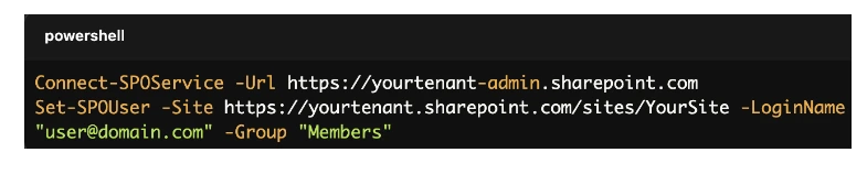 Powershell For Bulk Sharing